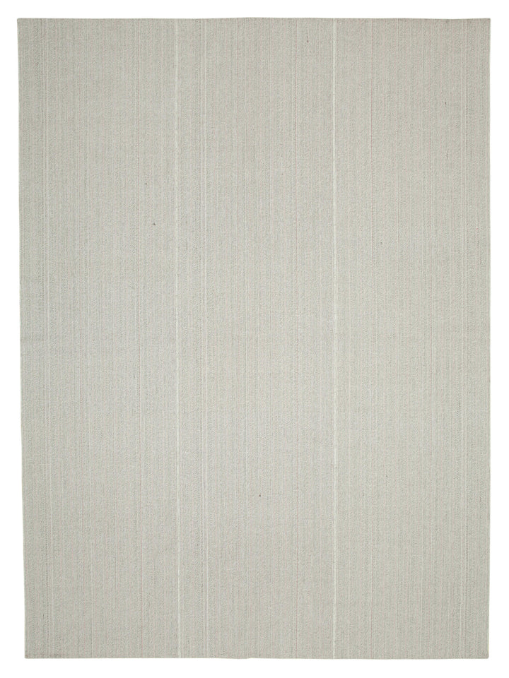 10x14 Beige Modern Kilim Rug - 36267