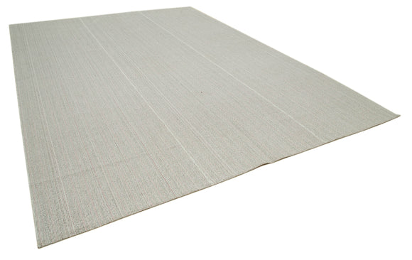 10x14 Beige Modern Kilim Rug - 36267