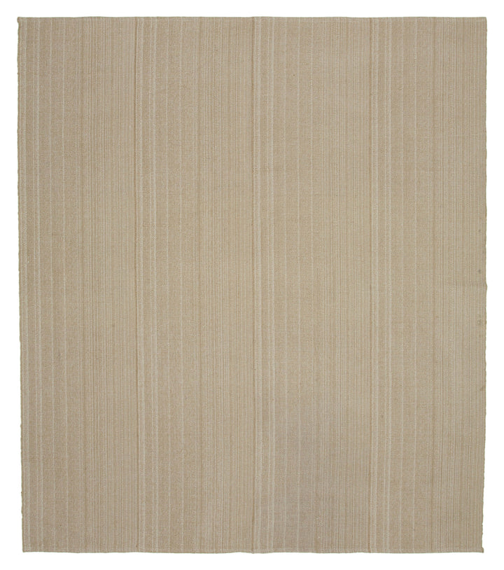 9x11 Brown Modern Kilim Rug - 36271