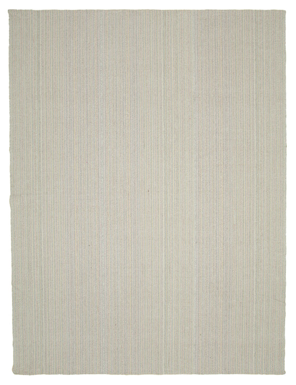 10x13 Beige Modern Kilim Rug - 36274