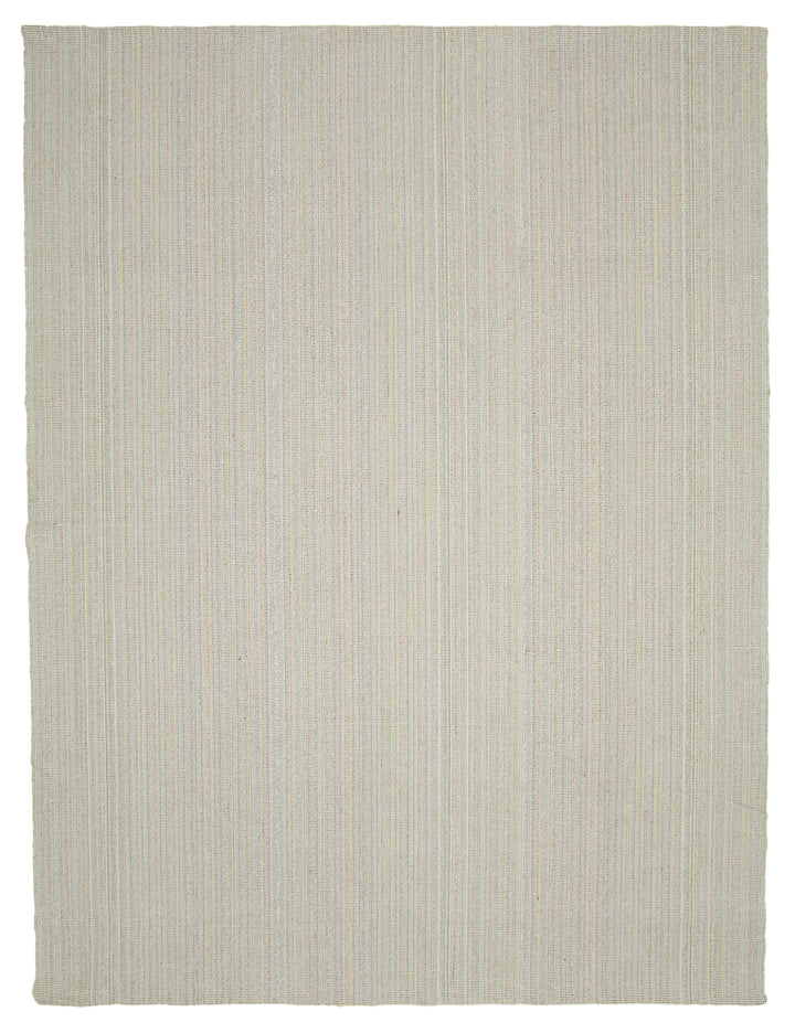 10x13 Beige Modern Kilim Rug - 36274