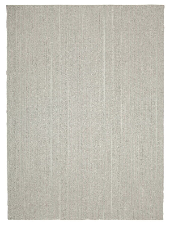 10x14 Beige Modern Kilim Rug - 36275