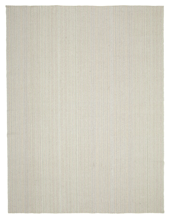 10x13 Beige Modern Kilim Rug - 36277