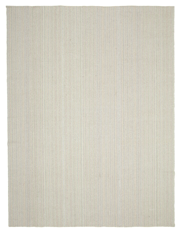 10x13 Beige Modern Kilim Rug - 36277