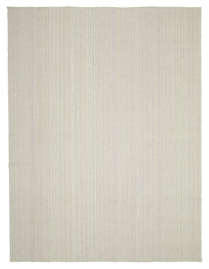 10x13 Beige Modern Kilim Rug - 36277