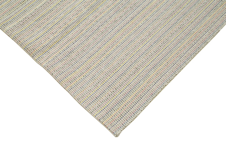 10x13 Beige Modern Kilim Rug - 36277