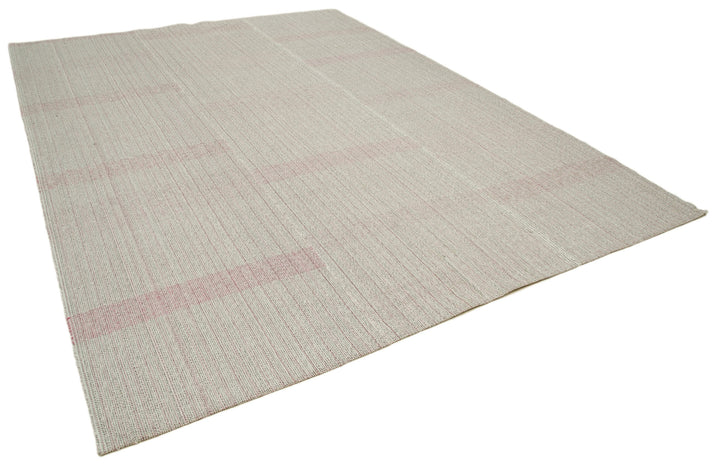 9x12 Beige Modern Kilim Rug - 36281