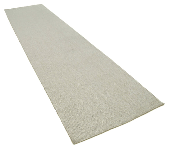 3x13 Beige Modern Kilim Rug - 36285
