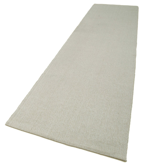 3x13 Beige Modern Kilim Rug - 36285