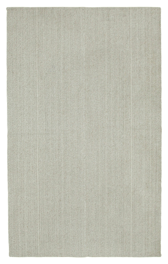 6x10 Beige Modern Kilim Rug - 36287