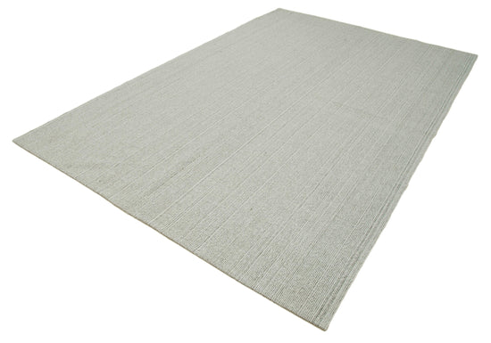 7x10 Beige Modern Kilim Rug - 36288