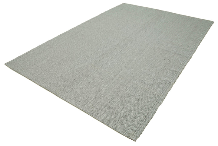 7x10 Beige Modern Kilim Rug - 36289