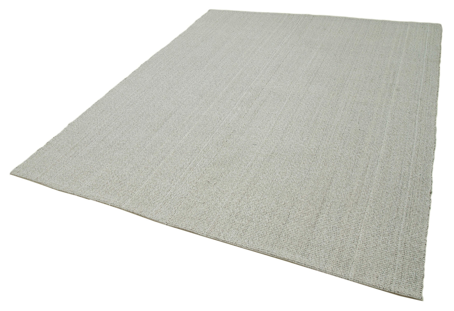 7x9 Beige Modern Kilim Rug - 36290