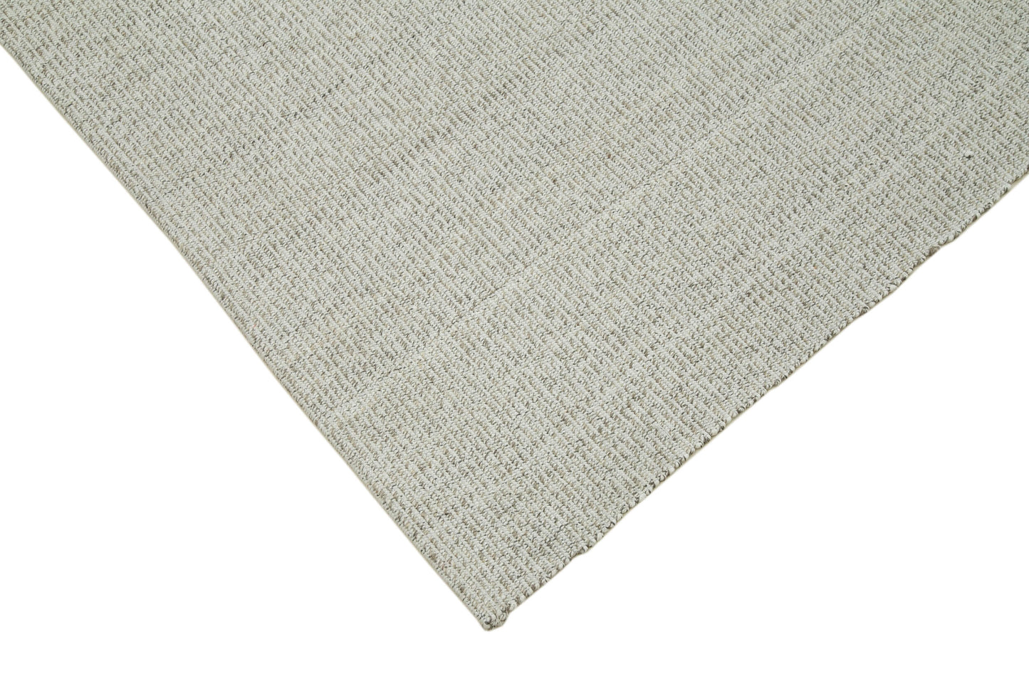 7x9 Beige Modern Kilim Rug - 36290