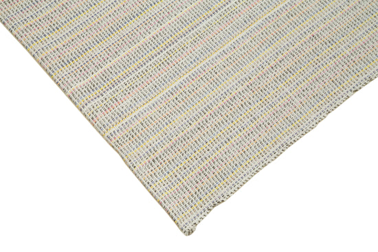 7x10 Beige Modern Kilim Rug - 36292