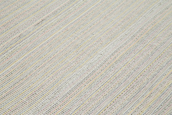 7x10 Beige Modern Kilim Rug - 36292