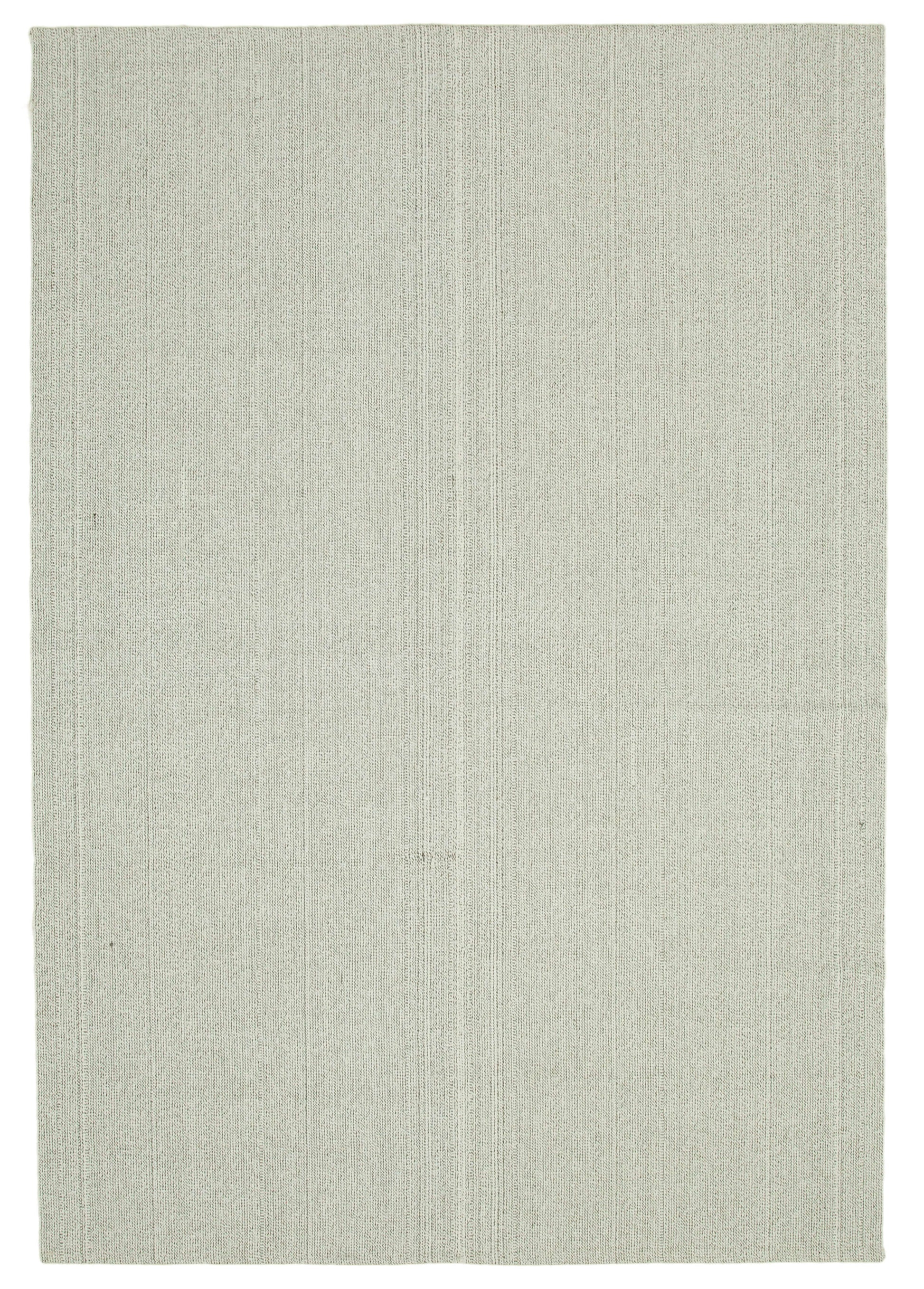 7x10 Beige Modern Kilim Rug - 36293