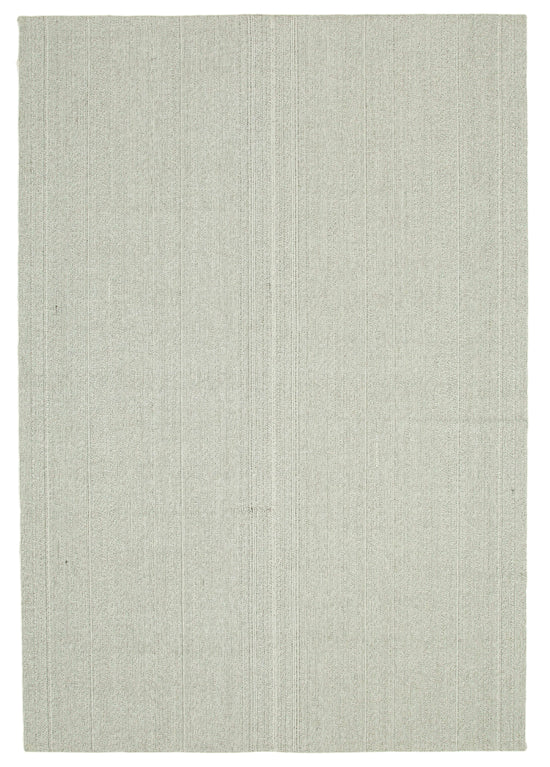 7x10 Beige Modern Kilim Rug - 36293