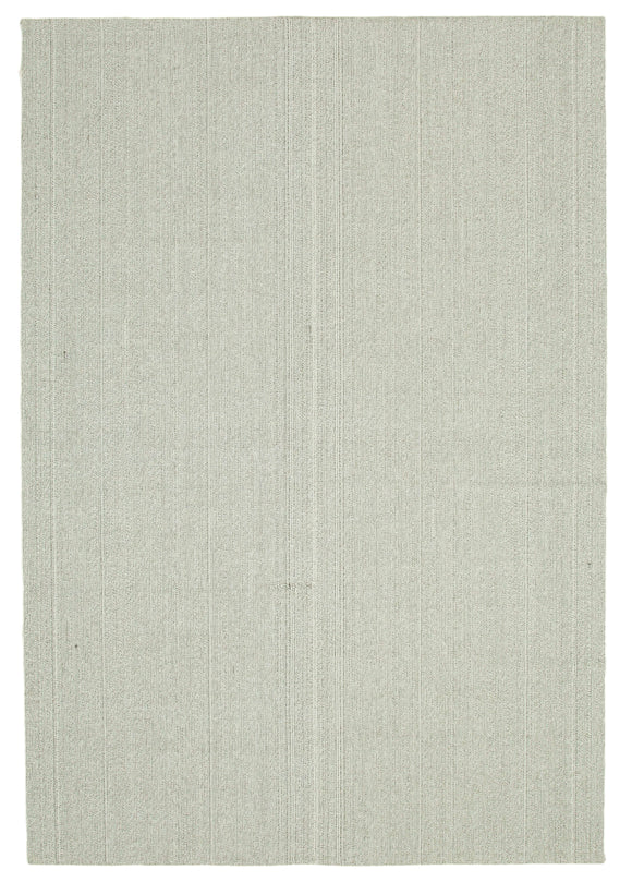 7x10 Beige Modern Kilim Rug - 36293