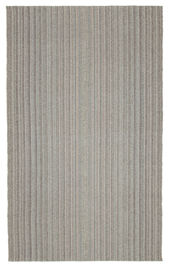 7x11 Grey Modern Kilim Rug - 36295