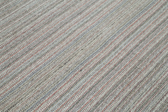 7x11 Grey Modern Kilim Rug - 36295