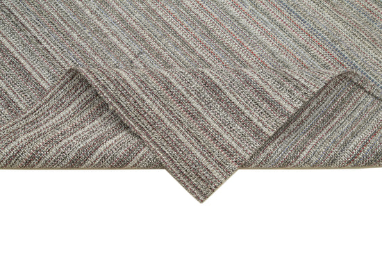 6x10 Grey Modern Kilim Rug - 36296