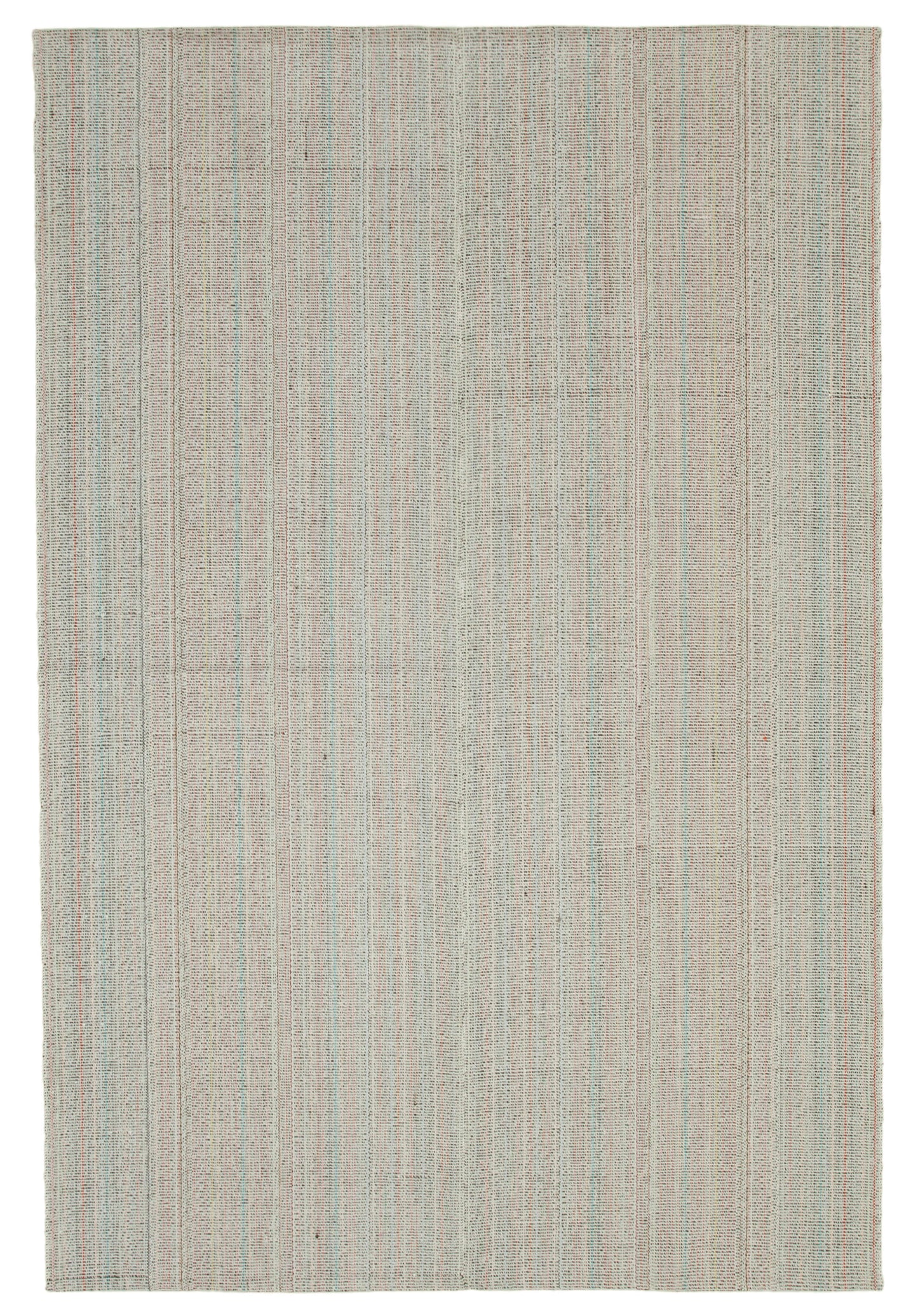 7x10 Beige Modern Kilim Rug - 36298