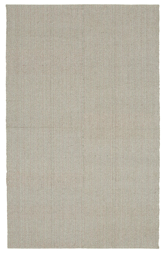 6x9 Grey Modern Kilim Rug - 36301