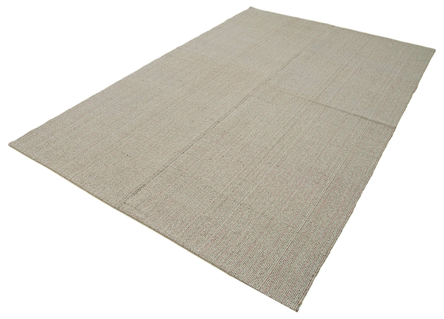 6x9 Grey Modern Kilim Rug - 36301