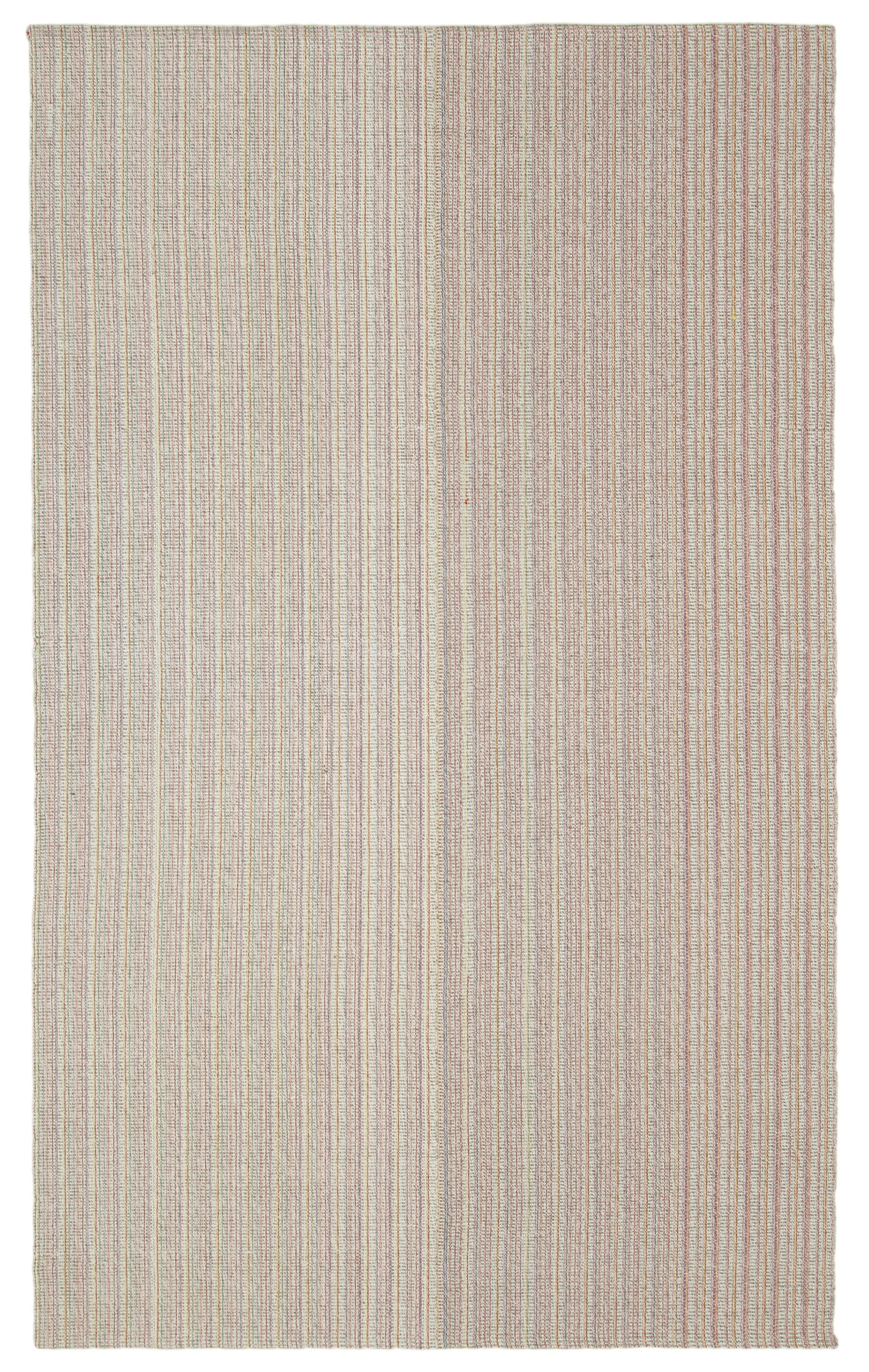 7x11 Multicolor Modern Kilim Rug - 36302