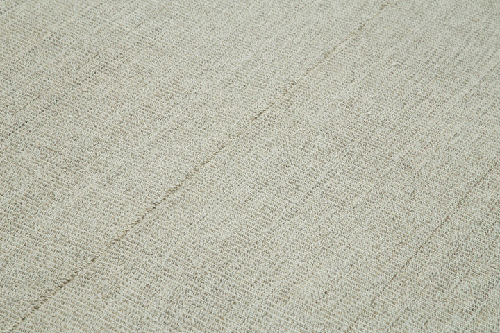 7x10 Beige Modern Kilim Rug - 36303