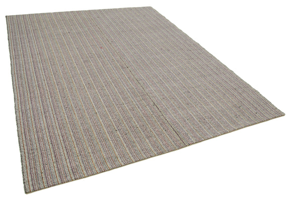 7x9 Multicolor Modern Kilim Rug - 36304