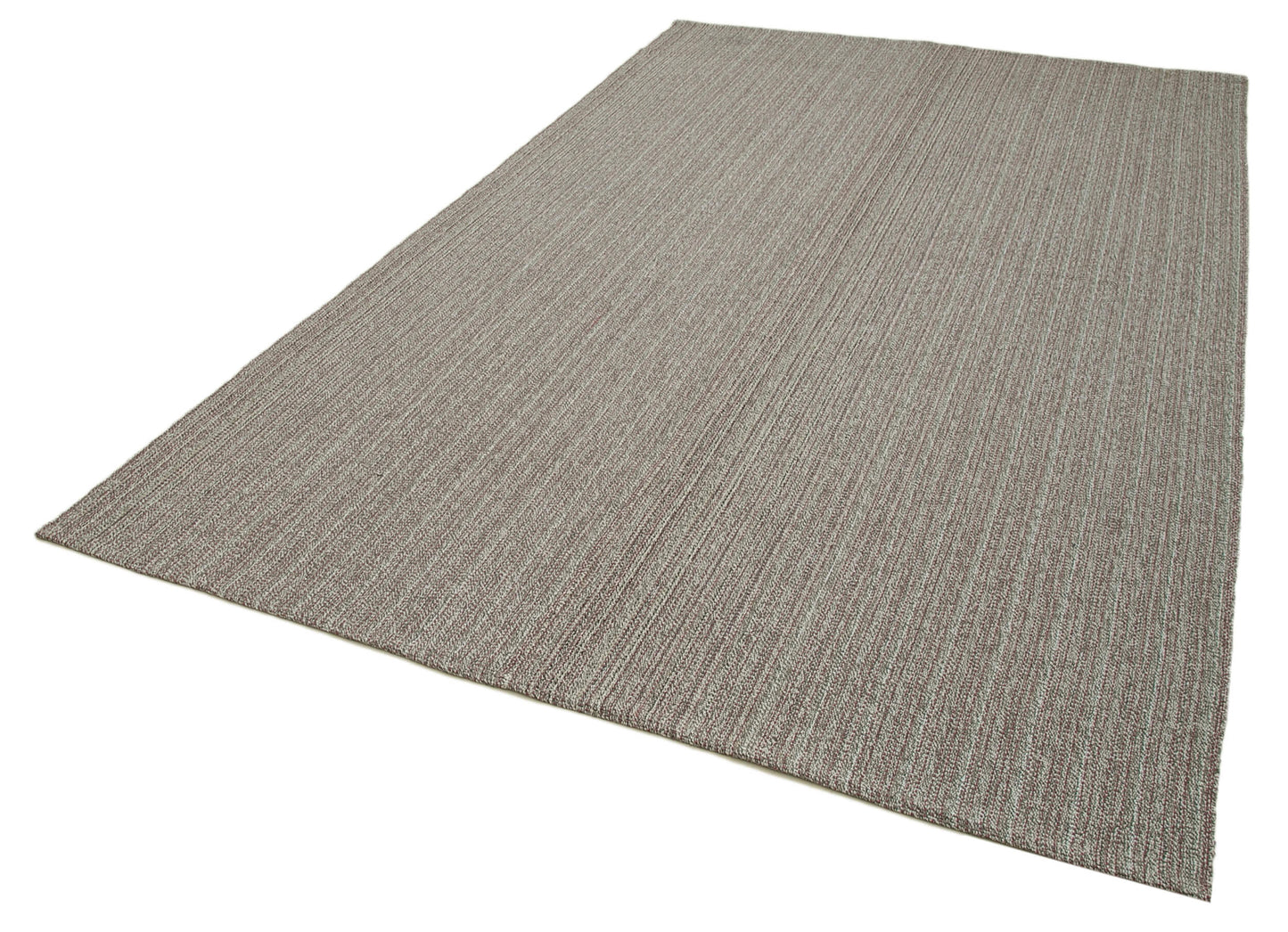 7x10 Grey Modern Kilim Rug - 36305
