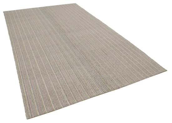 6x10 Multicolor Modern Kilim Rug - 36306