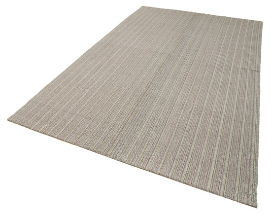 6x10 Multicolor Modern Kilim Rug - 36306