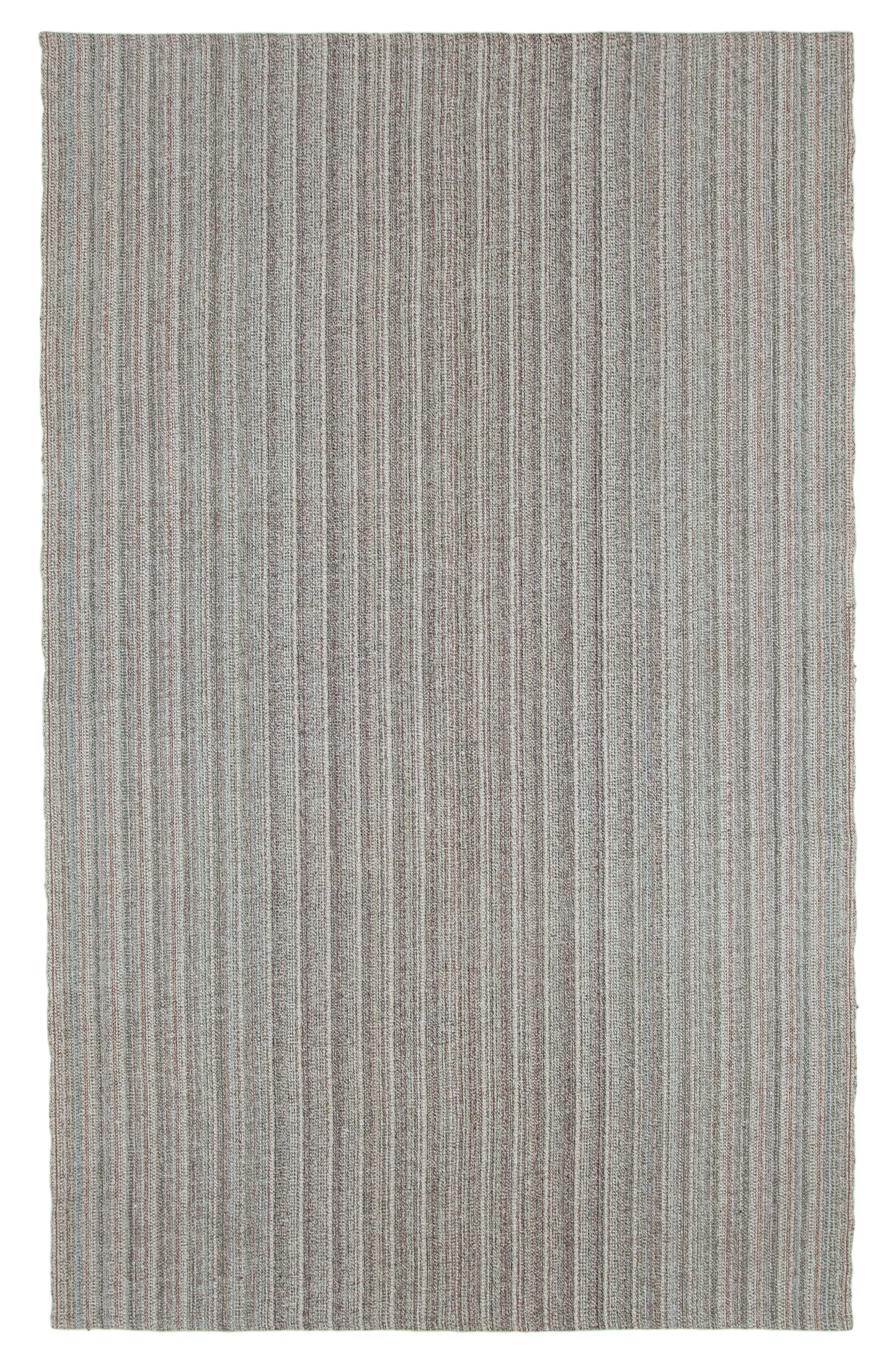 7x11 Grey Modern Kilim Rug - 36308