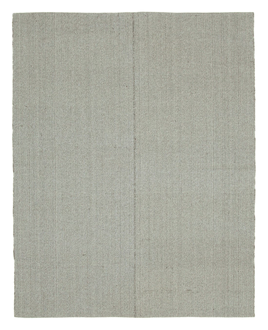 7x9 Grey Modern Kilim Rug - 36309