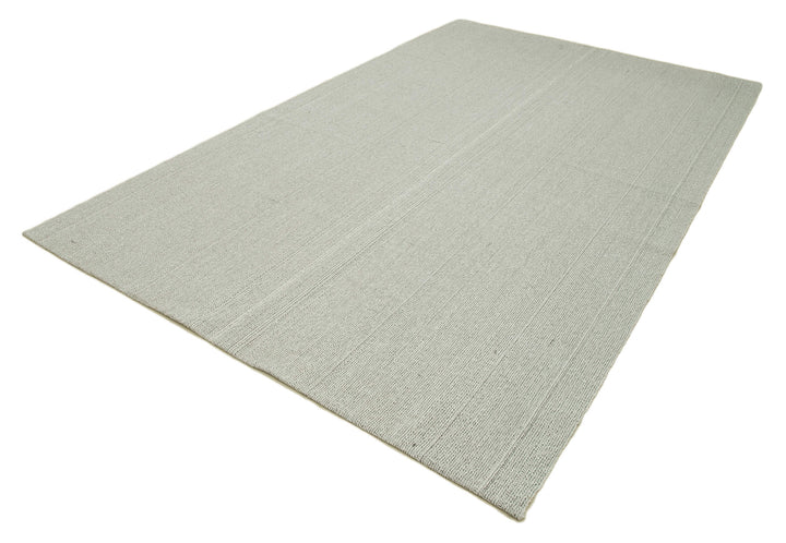 7x11 Beige Modern Kilim Rug - 36312
