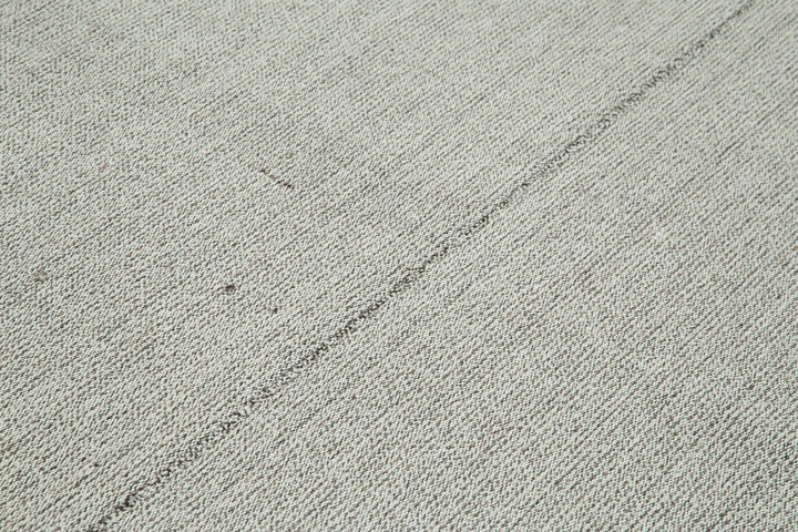 7x10 Grey Modern Kilim Rug - 36315