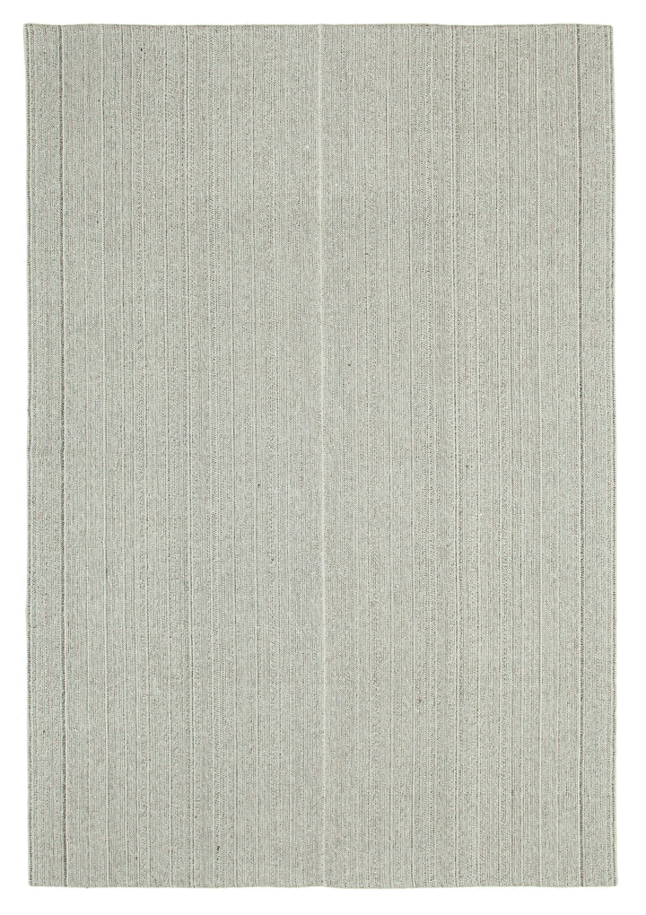 7x10 Beige Modern Kilim Rug - 36316