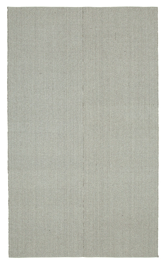 7x12 Grey Modern Kilim Rug - 36317