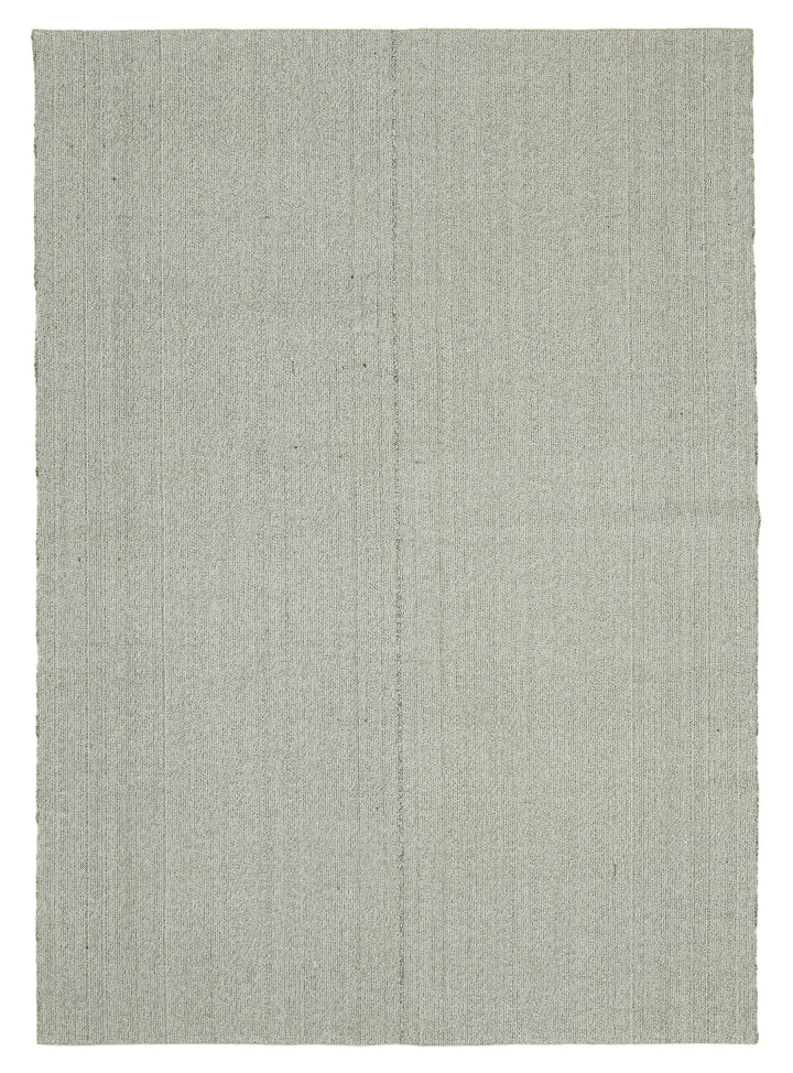7x10 Grey Modern Kilim Rug - 36318