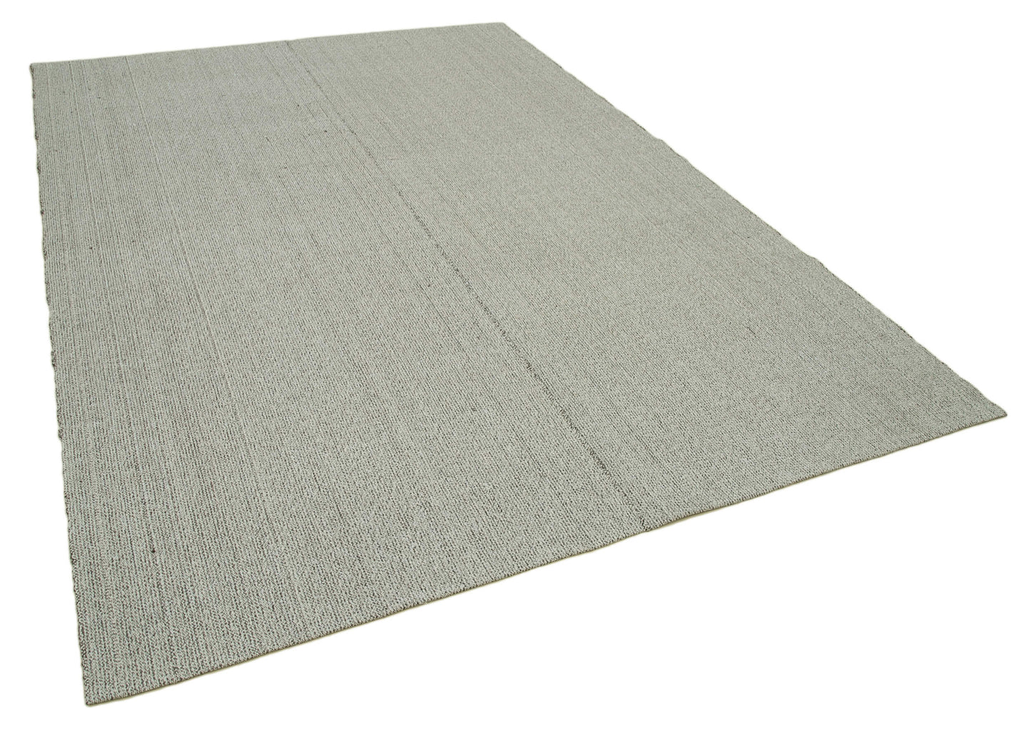 7x10 Grey Modern Kilim Rug - 36318