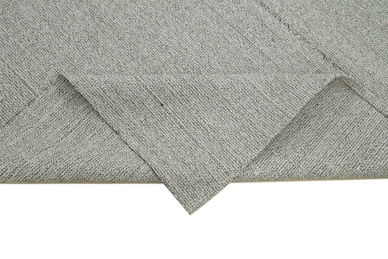 7x10 Grey Modern Kilim Rug - 36318
