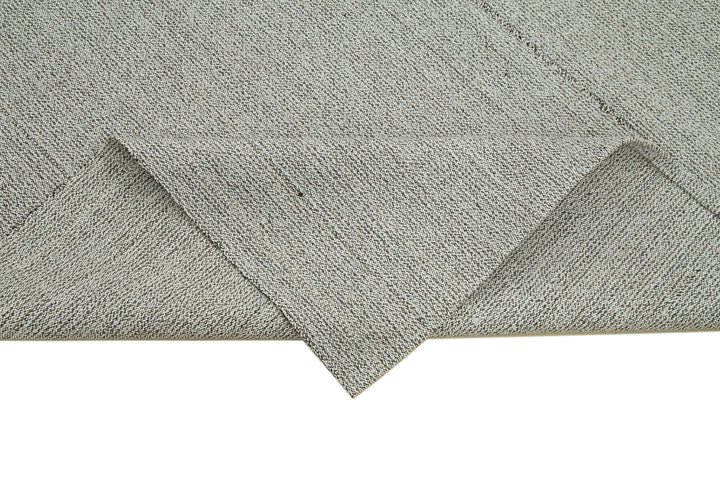 7x10 Grey Modern Kilim Rug - 36318