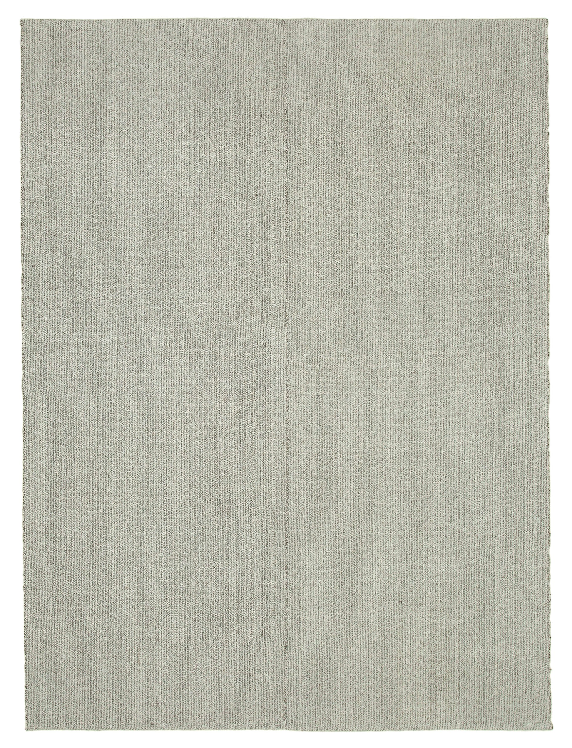 7x9 Grey Modern Kilim Rug - 36319