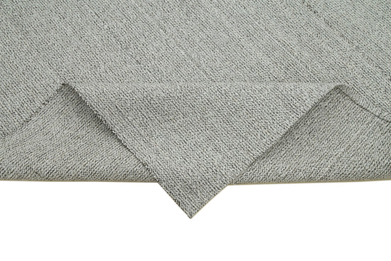 7x9 Grey Modern Kilim Rug - 36319