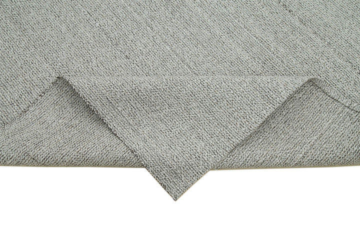 7x9 Grey Modern Kilim Rug - 36319