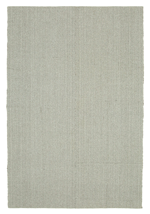 7x10 Grey Modern Kilim Rug - 36320