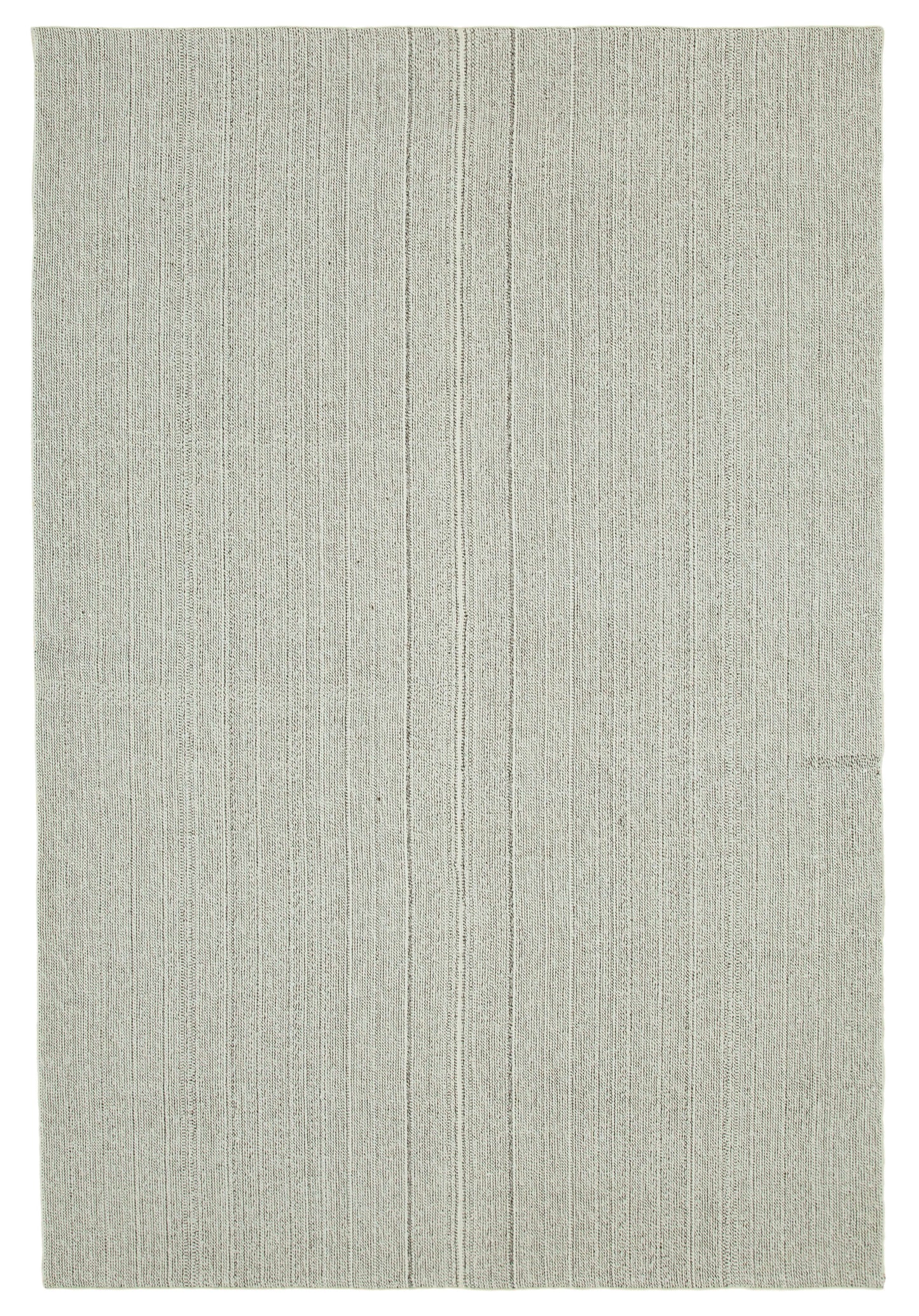 7x10 Grey Modern Kilim Rug - 36322